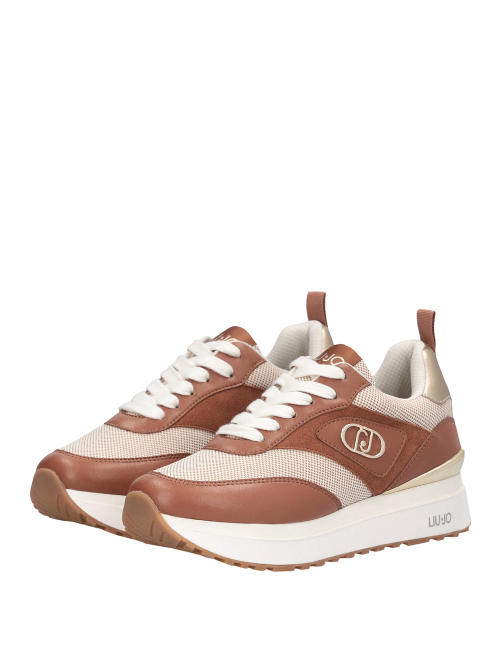 LIU.JO Sneakers platform Donna - Bianco modello BA6005PX806S