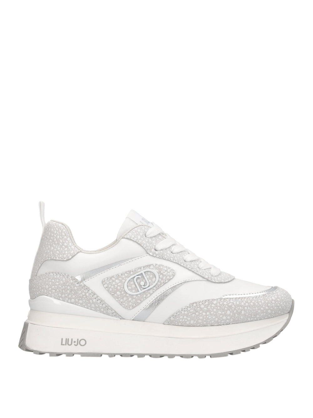 LIU.JO Sneakers platform Donna - Bianco modello BA6007PX8080