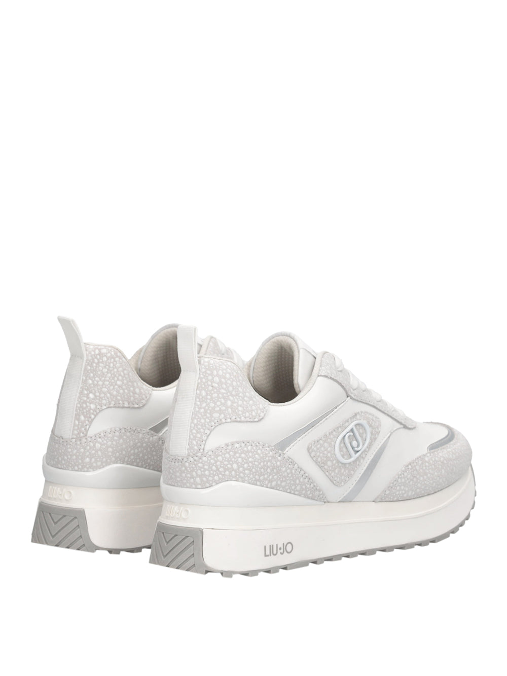 LIU.JO Sneakers platform Donna - Bianco modello BA6007PX8080