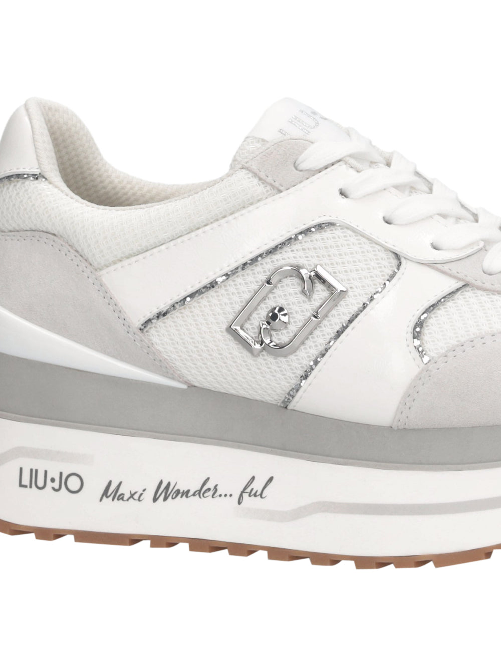 LIU.JO Sneakers platform Donna - Bianco modello BA6019PX8050