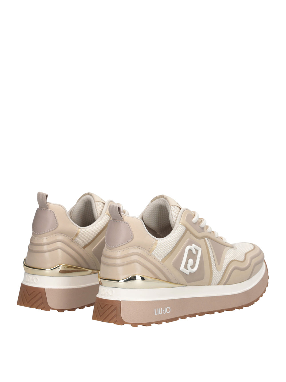 LIU.JO Sneakers platform Donna - Bianco modello BA6021TX519S