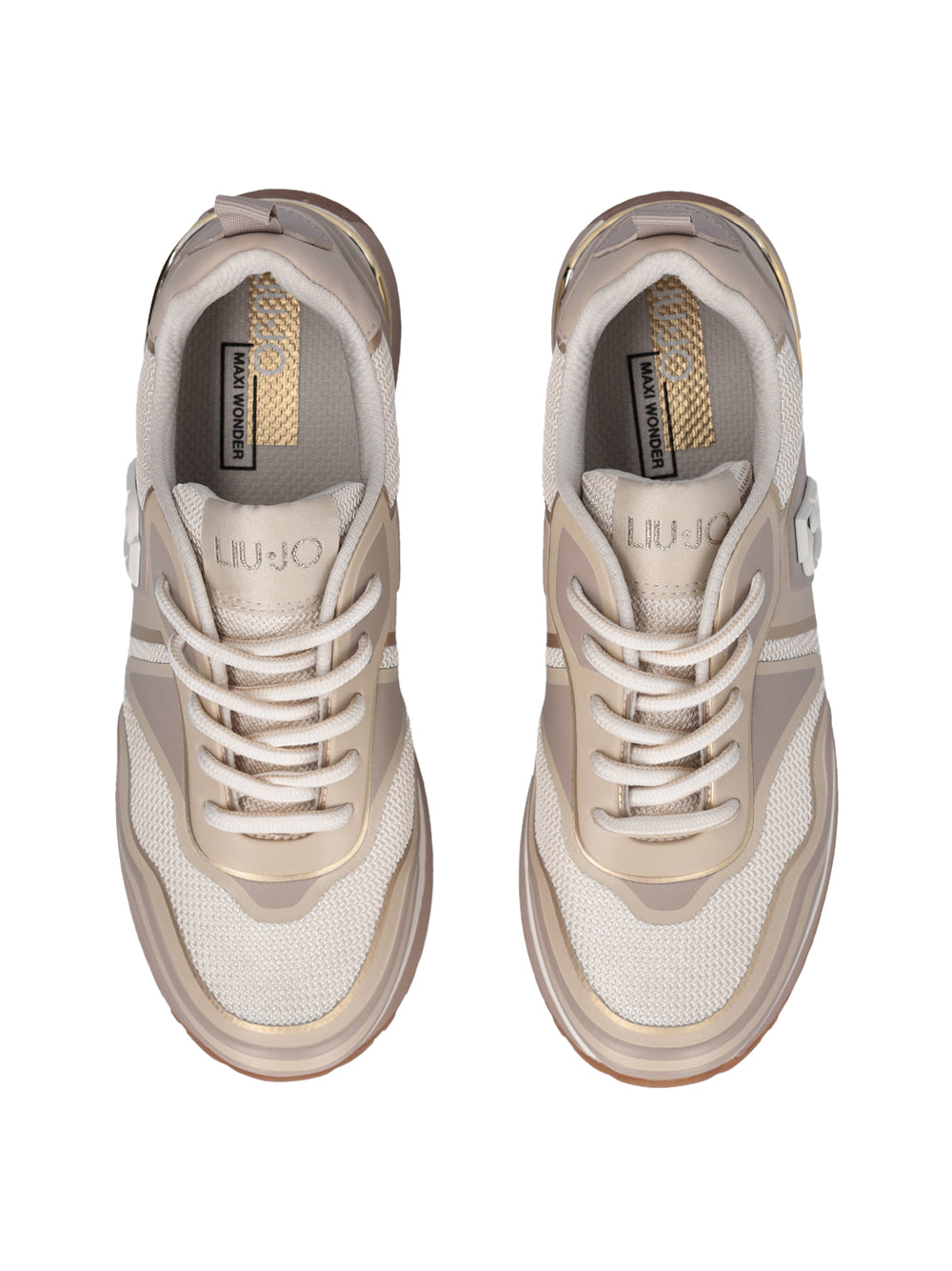 LIU.JO Sneakers platform Donna - Bianco modello BA6021TX519S