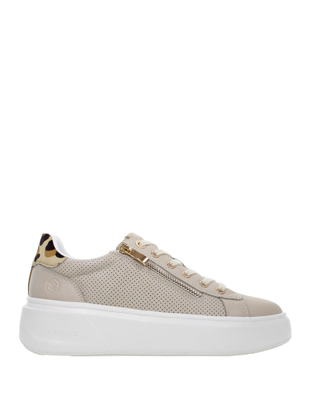 LUMBERJACK Sneakers platform Donna - Beige modello 102269283