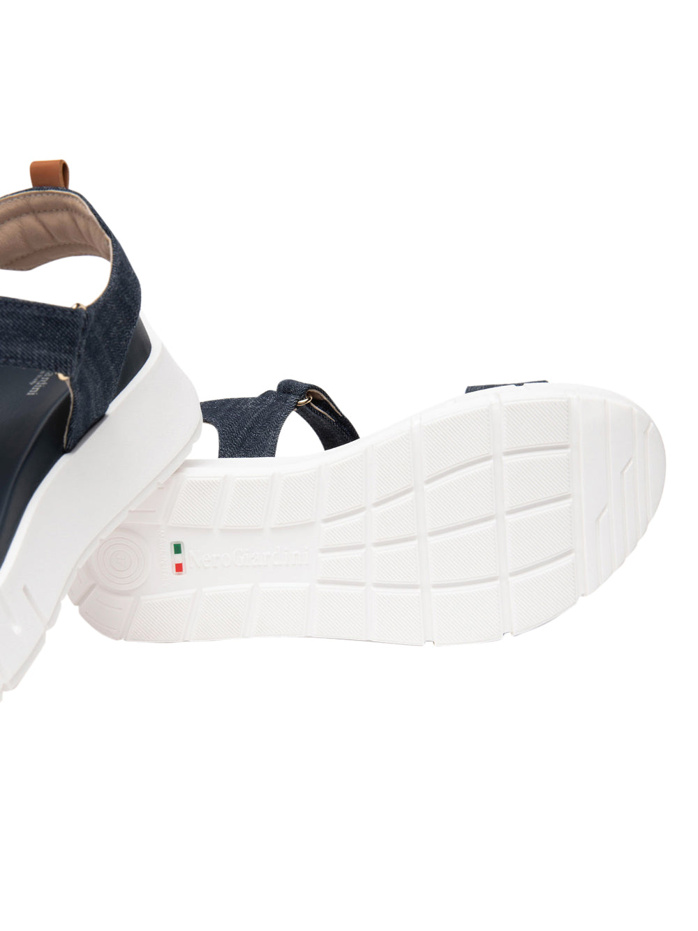 NERO GIARDINI Sandali platform Donna - Blu modello E513691D