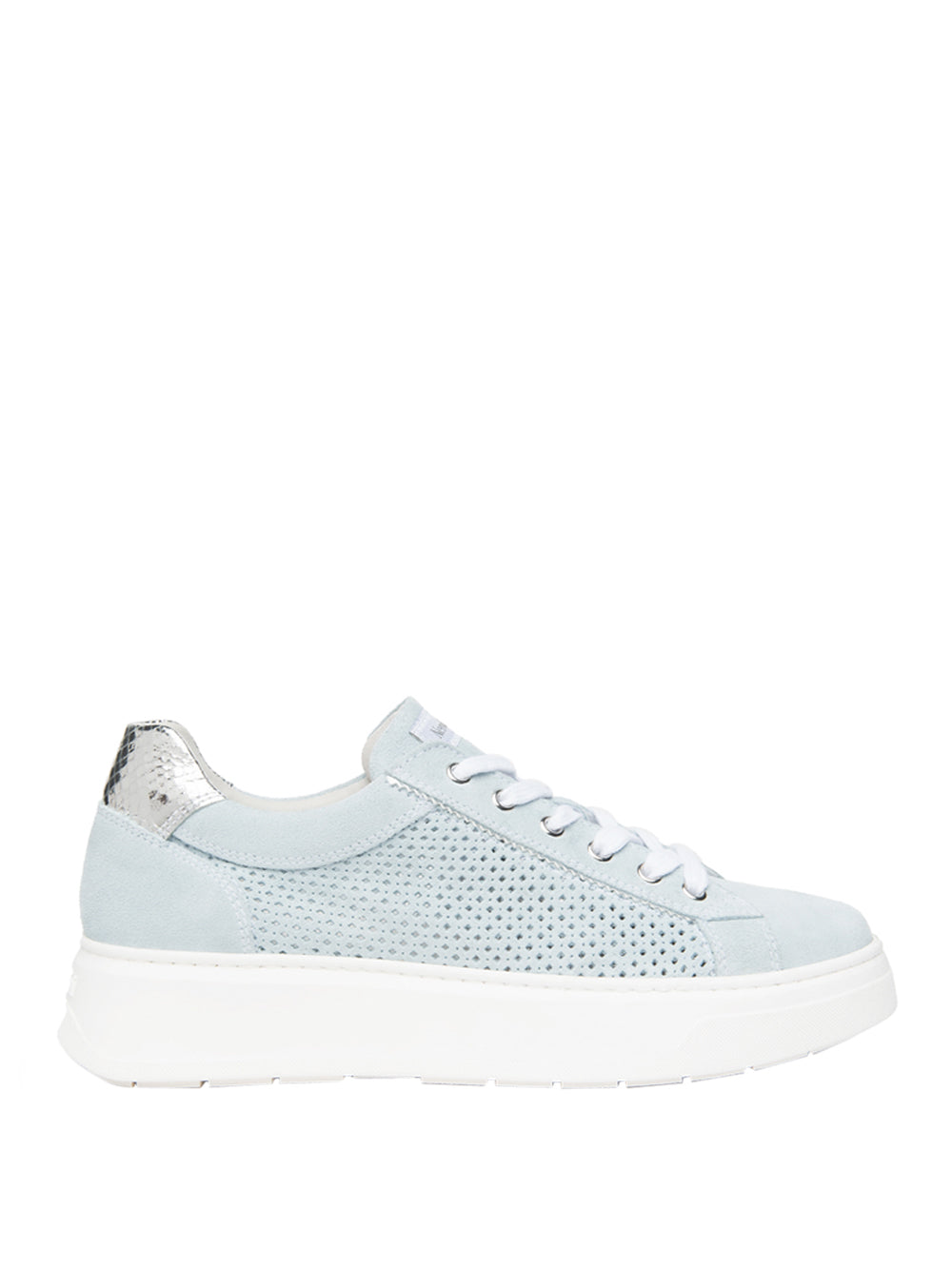 NERO GIARDINI Sneakers platform Donna - Celeste modello E615273D