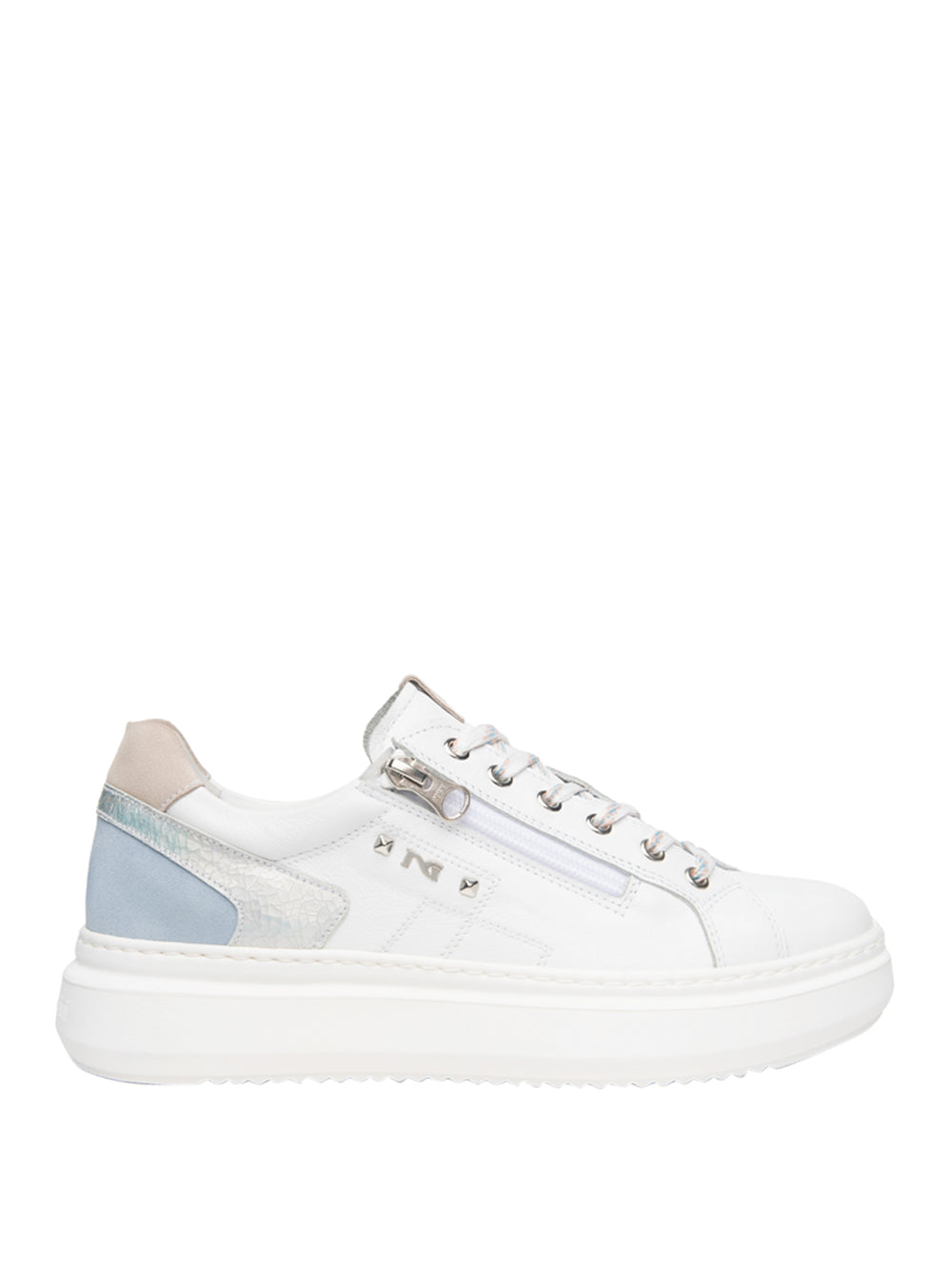 NERO GIARDINI Sneakers platform Donna - Bianco modello E615285D
