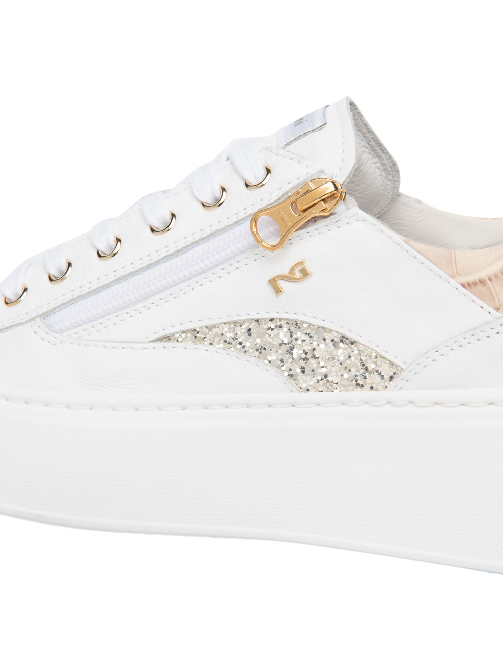 NERO GIARDINI Sneakers platform Donna - Bianco modello E615290D