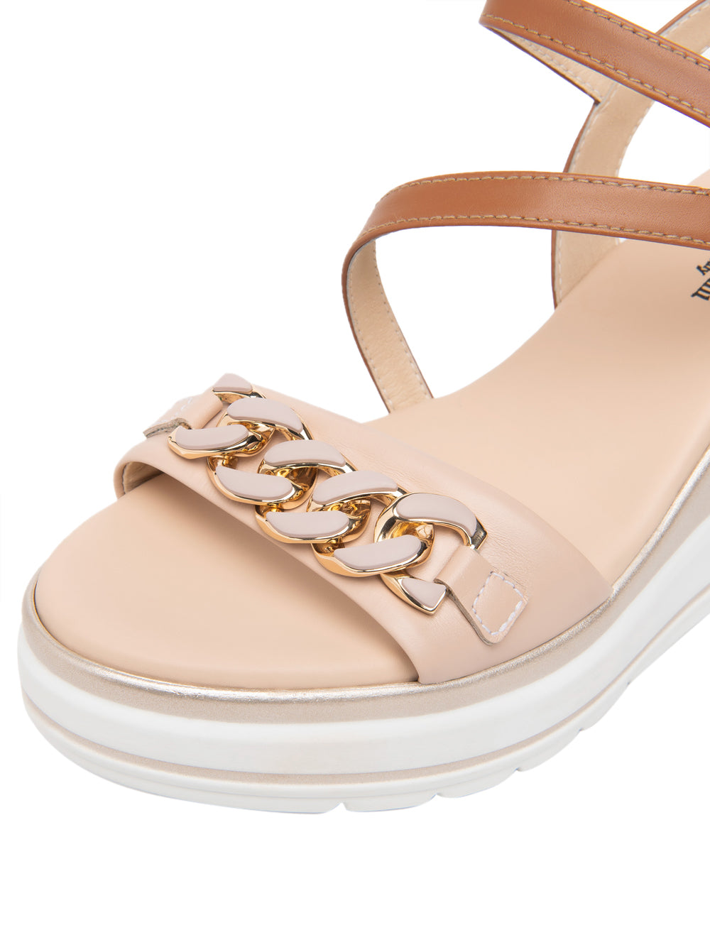 NERO GIARDINI Sandali con zeppa Donna - Cipria modello E615962D