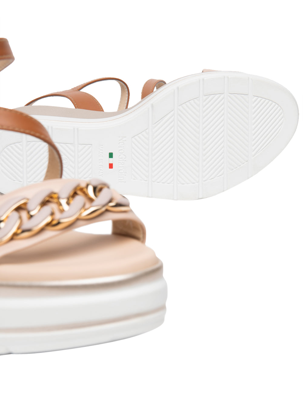 NERO GIARDINI Sandali con zeppa Donna - Cipria modello E615962D