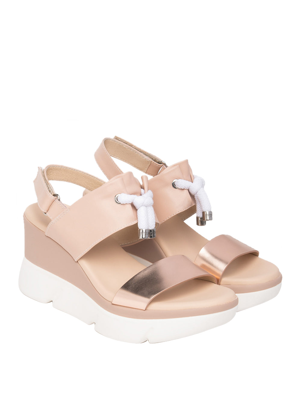 NERO GIARDINI Sandali con zeppa Donna - Rosa modello E616061D
