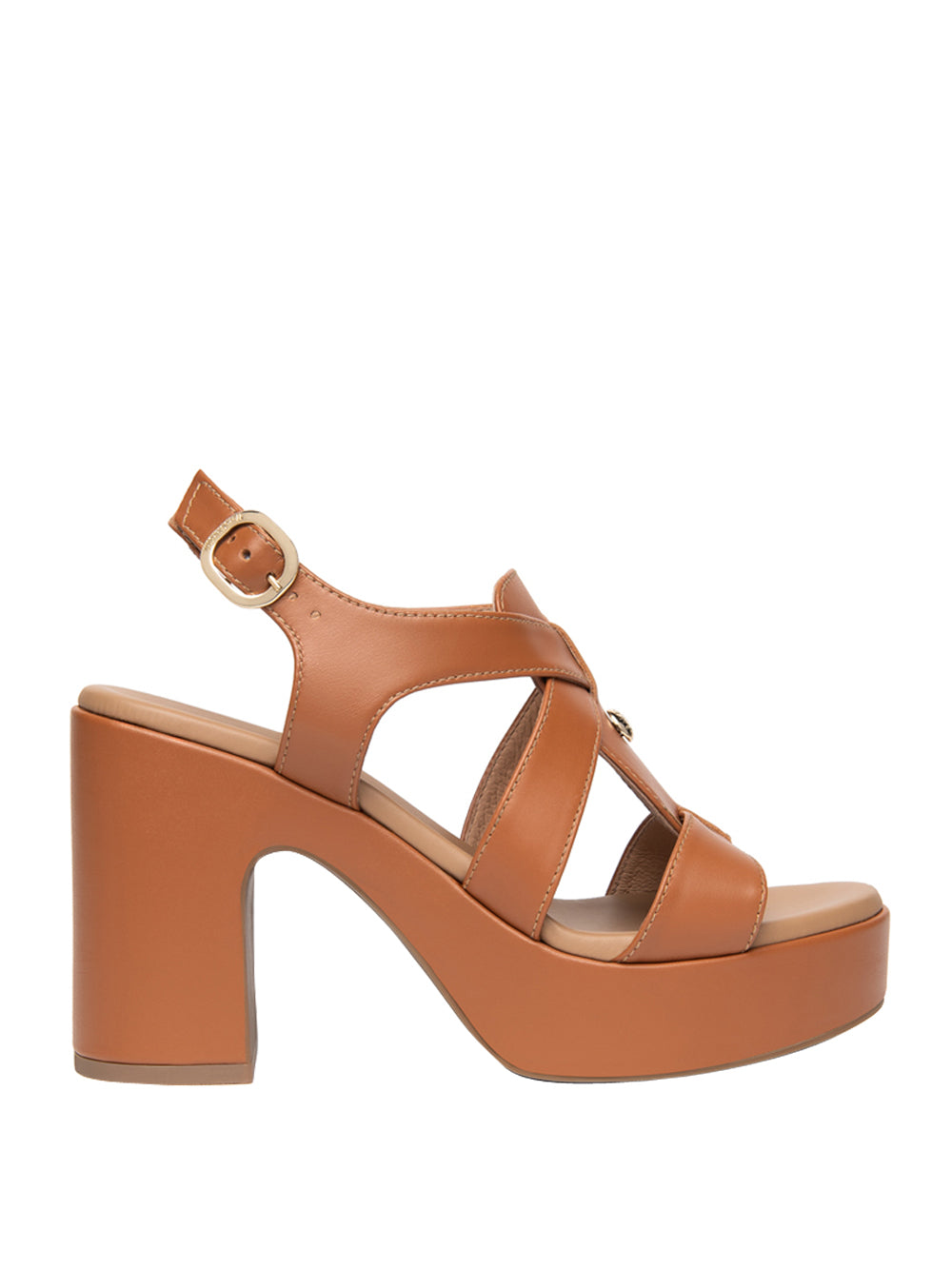 NERO GIARDINI Sandali con tacco Donna - Cuoio modello E616092D