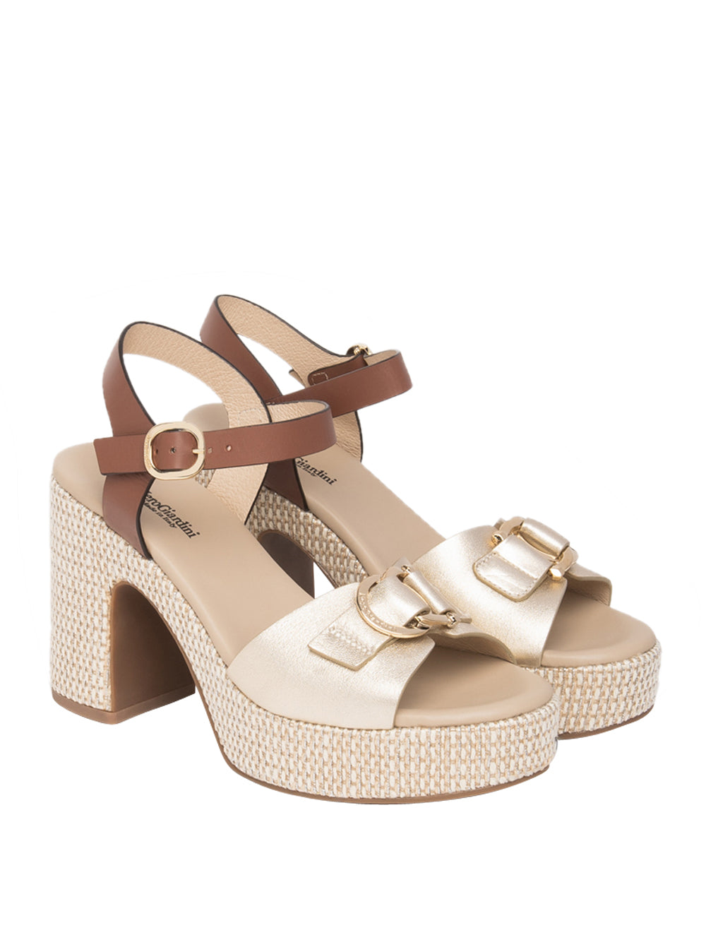 NERO GIARDINI Sandali con tacco Donna - Giallo modello E617013D