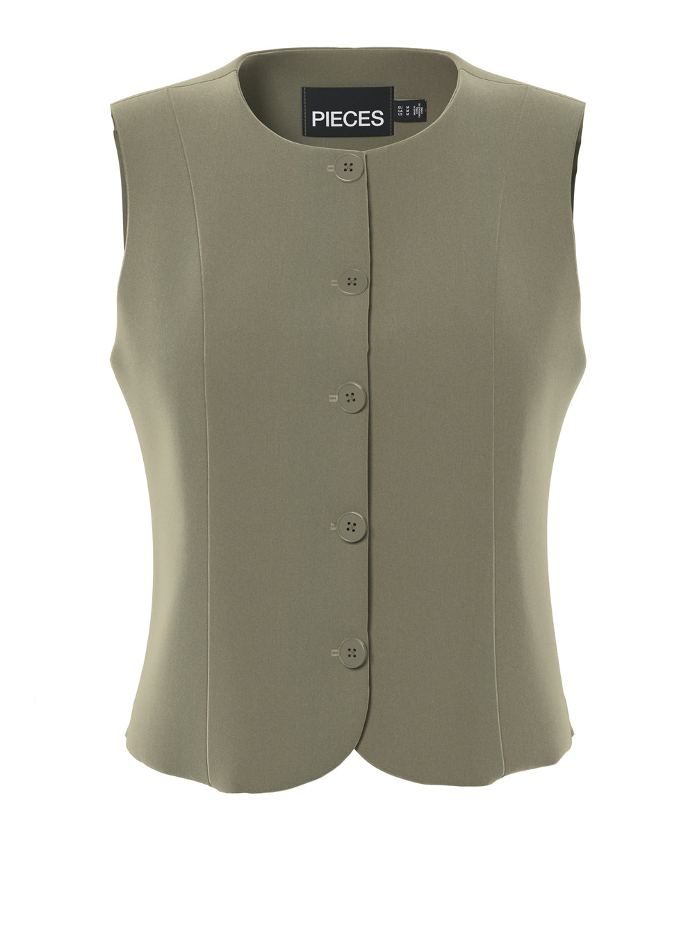 PIECES Gilet Donna - Marrone modello 17162406