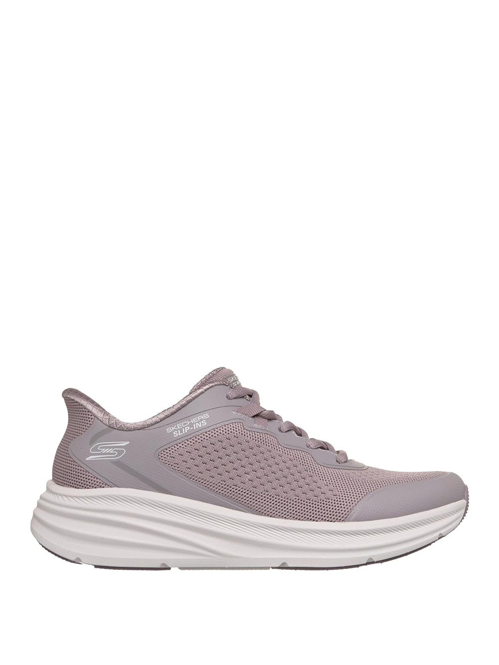 SKECHERS Sneakers slip-in Donna - Beige modello 117756