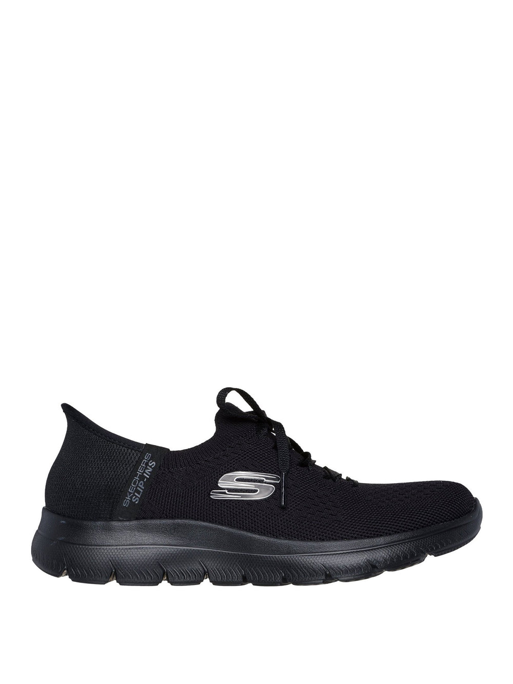 SKECHERS Sneakers slip-in Donna - Nero modello 150263