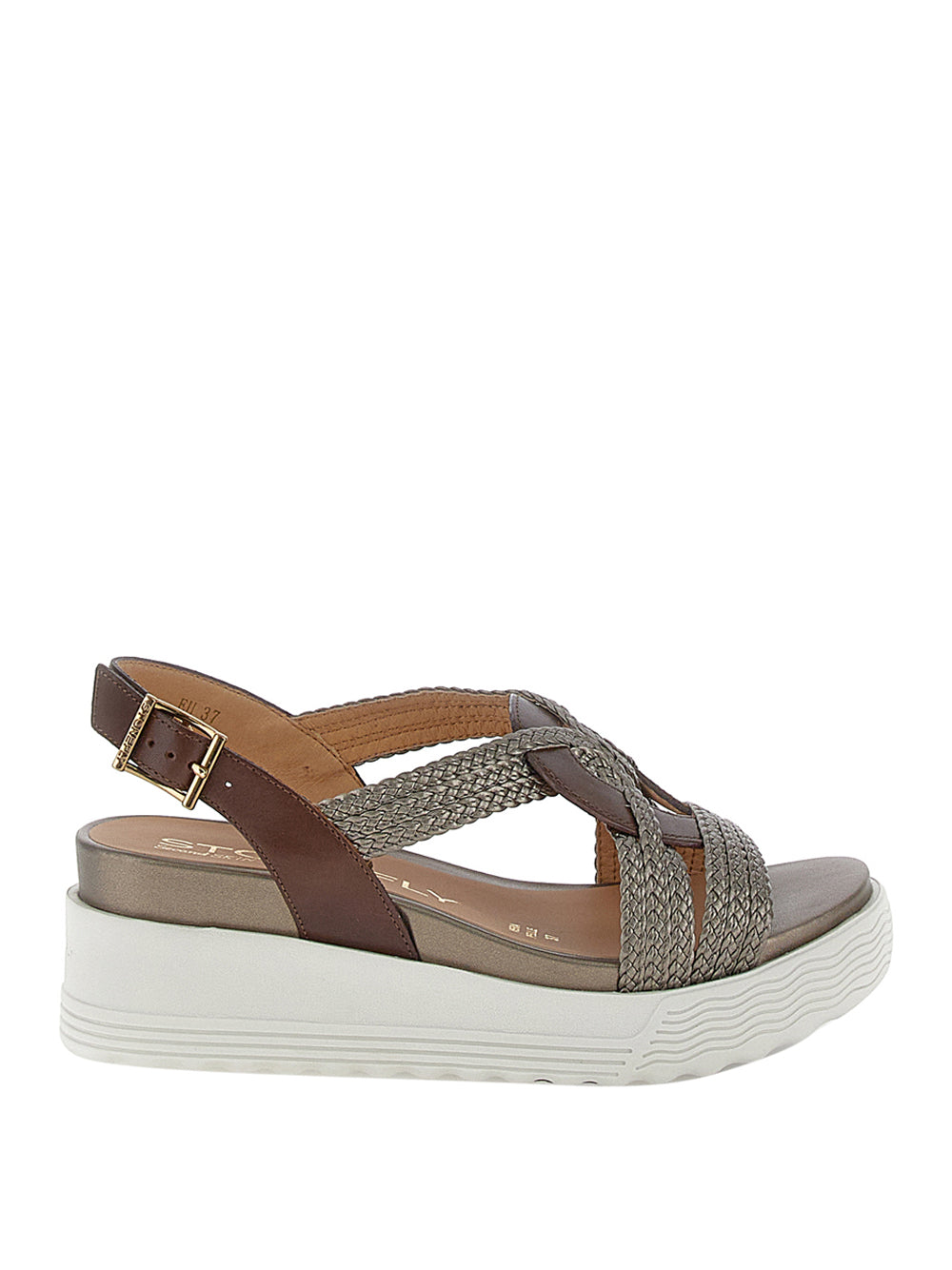 STONEFLY Sandali con zeppa Donna - Marrone modello 220895
