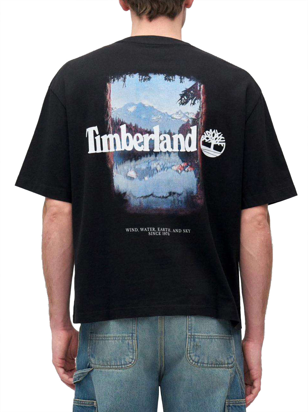 TIMBERLAND T-shirt Uomo - Nero modello TB0A5MQR0011
