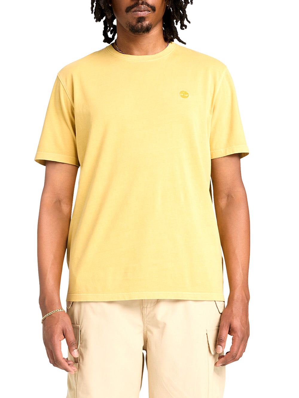 TIMBERLAND T-shirt Uomo - Giallo modello TB0A5YAYA7H1