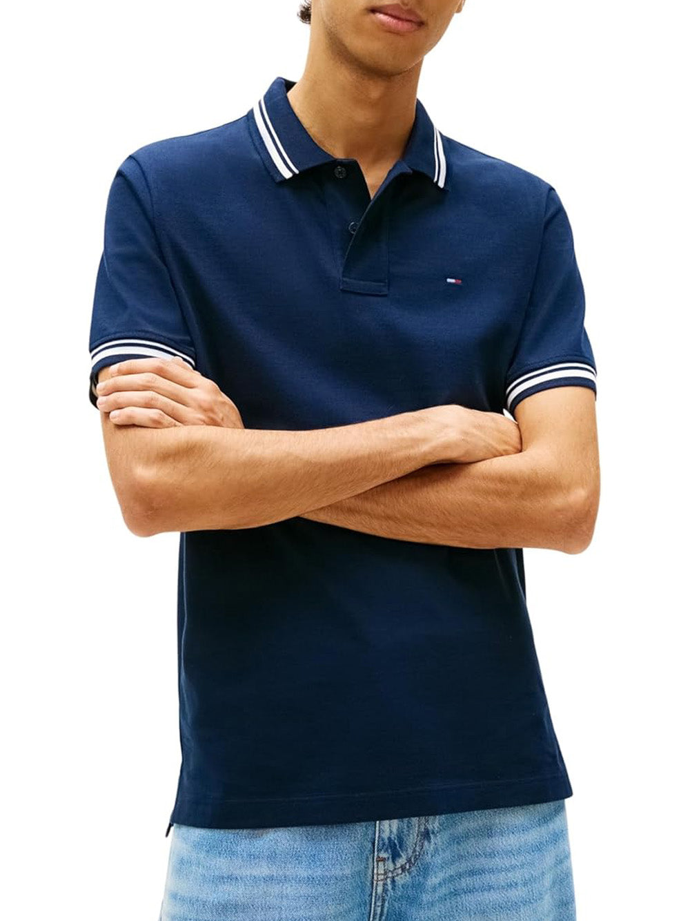 TOMMY HILFIGER Polo Uomo - Blu modello DM0DM22700C1G