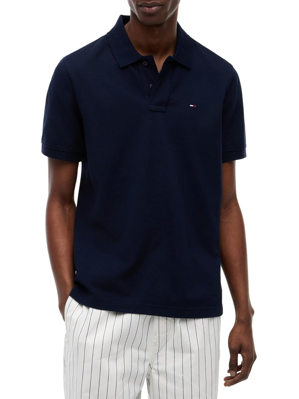 TOMMY HILFIGER Polo Uomo - Dark Blue modello DM0DM22711C1G