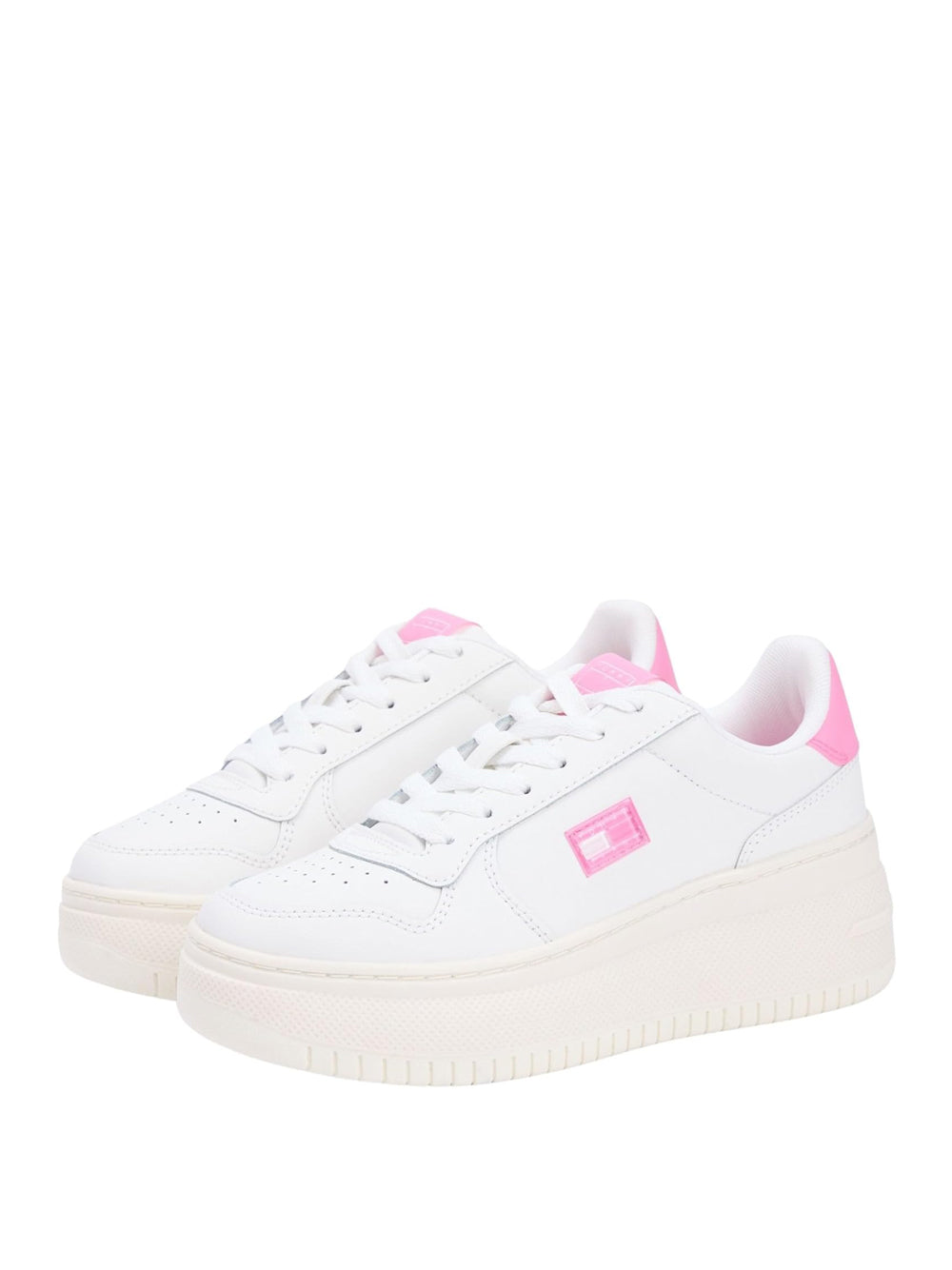 TOMMY HILFIGER Sneakers platform Donna - Bianco modello EN0EN029810J1