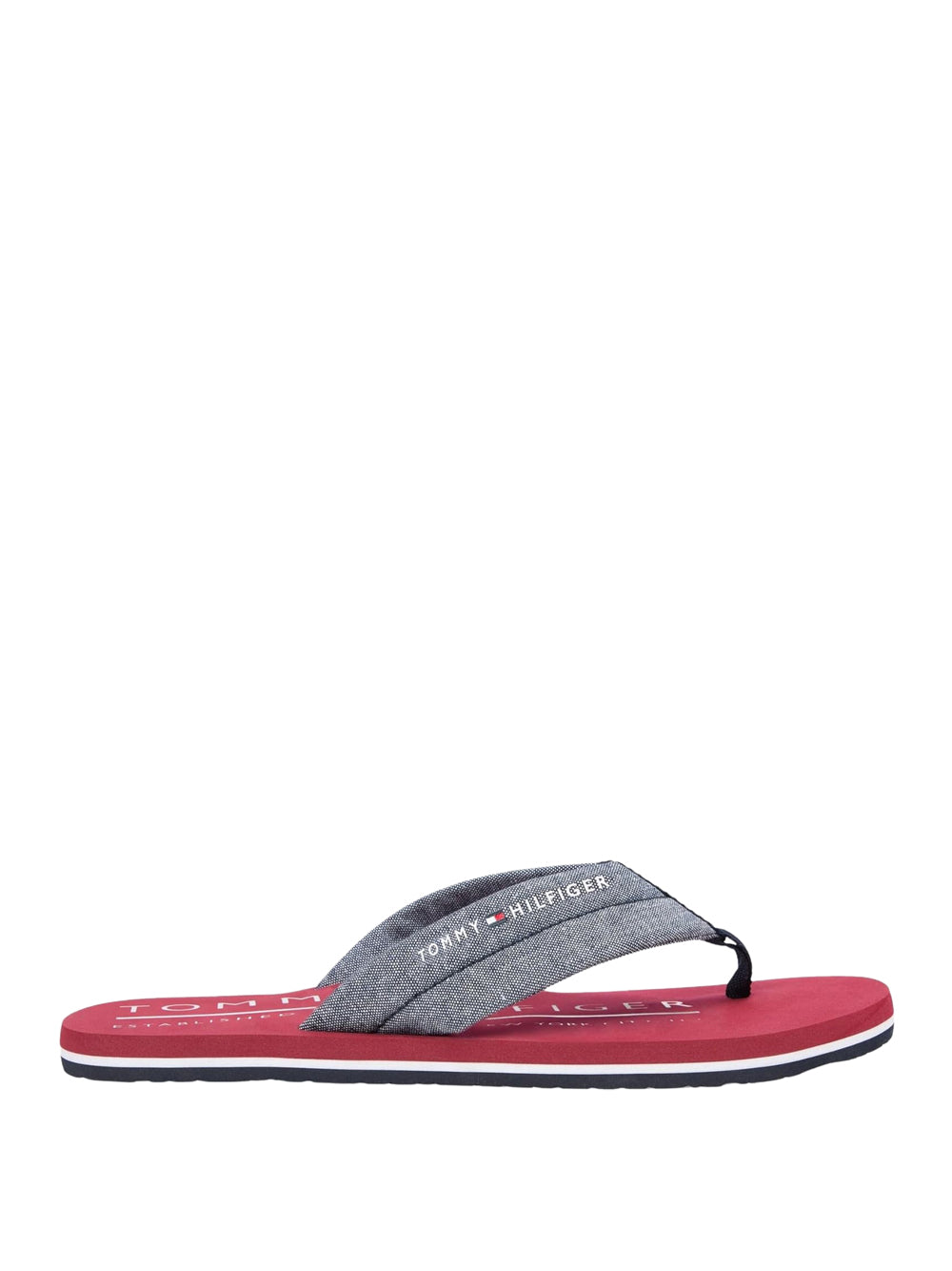 TOMMY HILFIGER Ciabatte infradito Uomo - Rosso modello FM0FM05751DW5