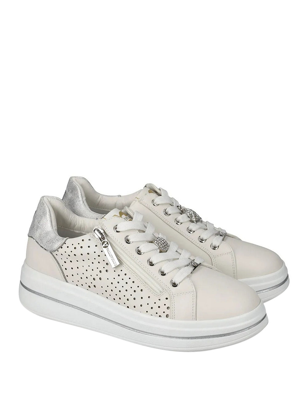VALLEVERDE Sneakers platform Donna - Bianco modello 35493