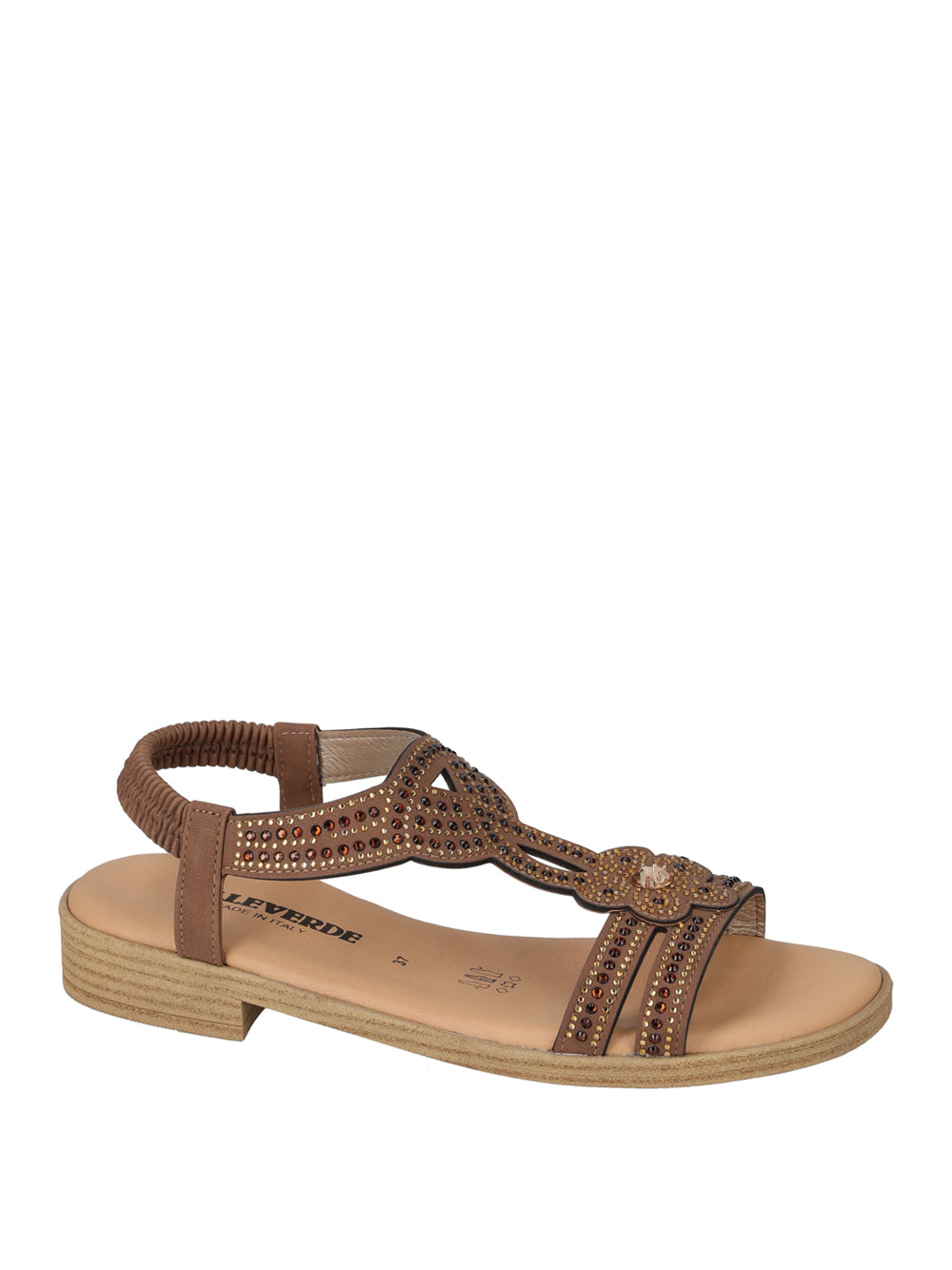 VALLEVERDE Sandali Donna - Cacao modello 55403