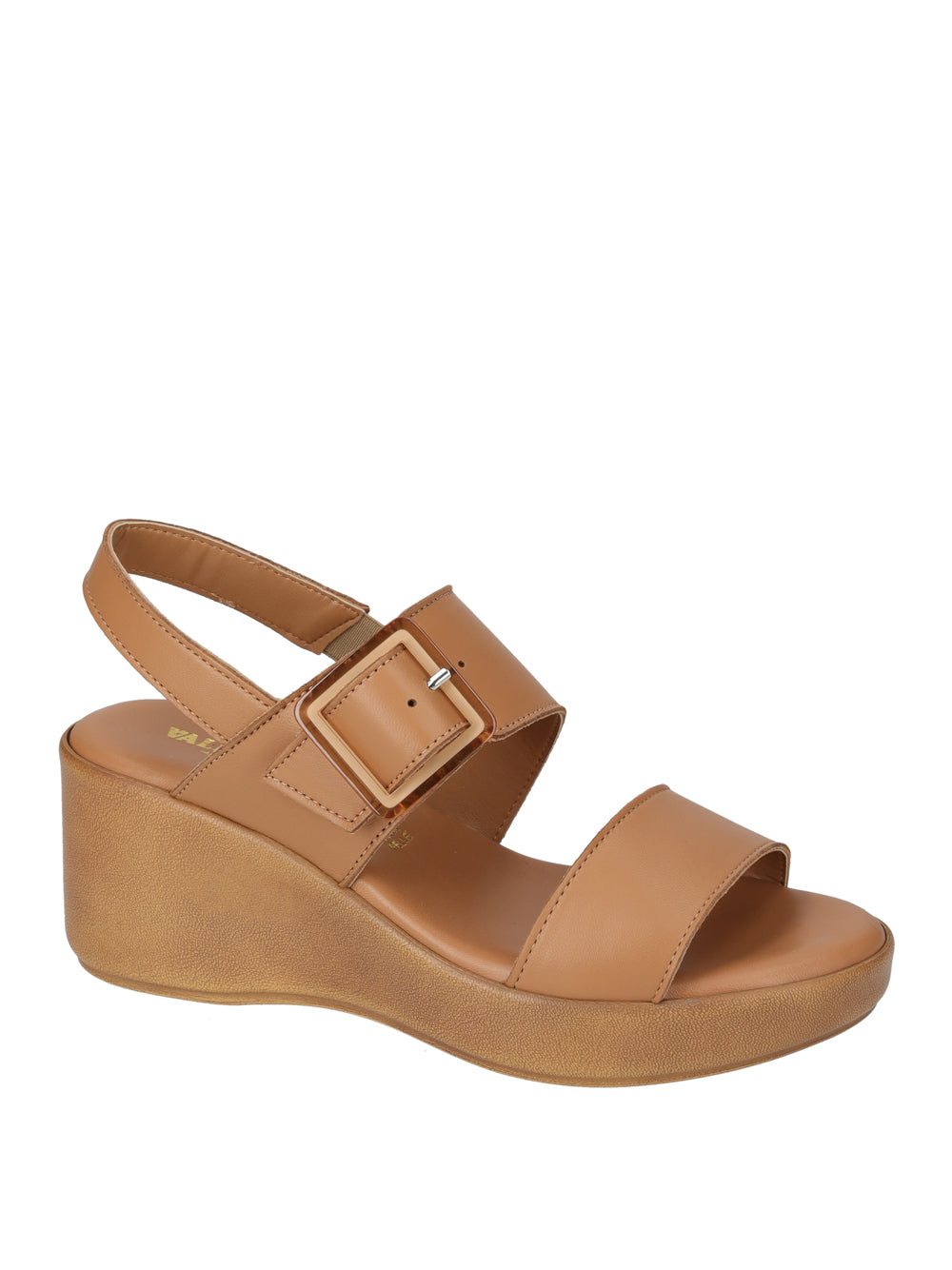 VALLEVERDE Sandali con zeppa Donna - Cuoio modello 63111