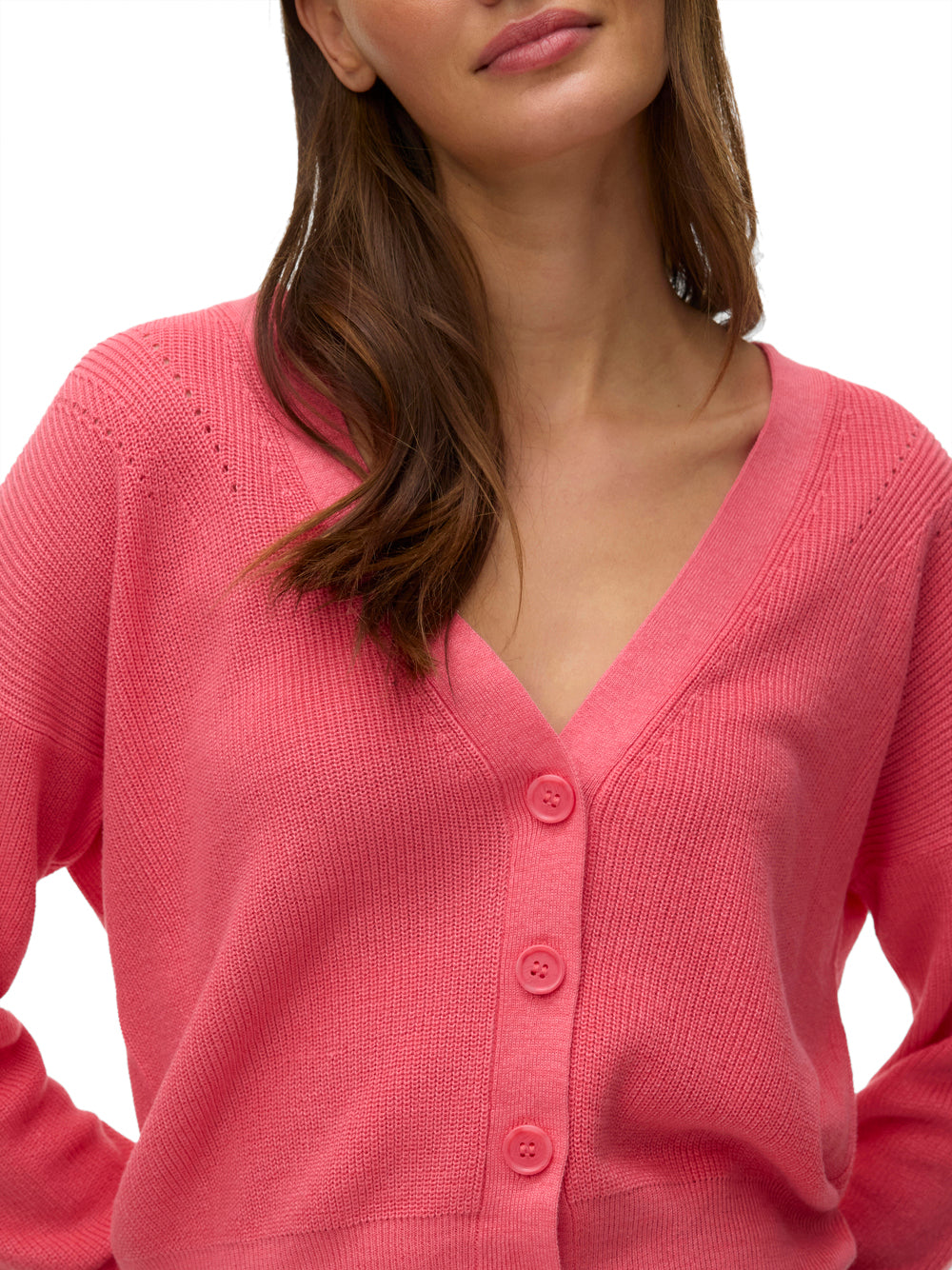 VERO MODA Cardigan Donna - Rosa modello 10281878