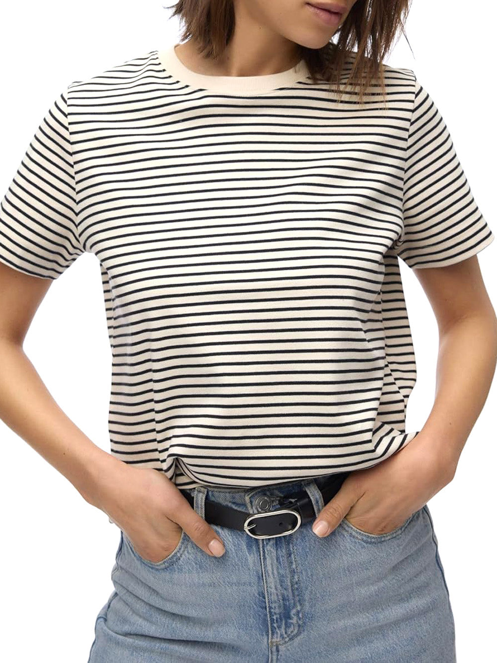 VERO MODA T-shirt Donna - Grigio modello 10304587