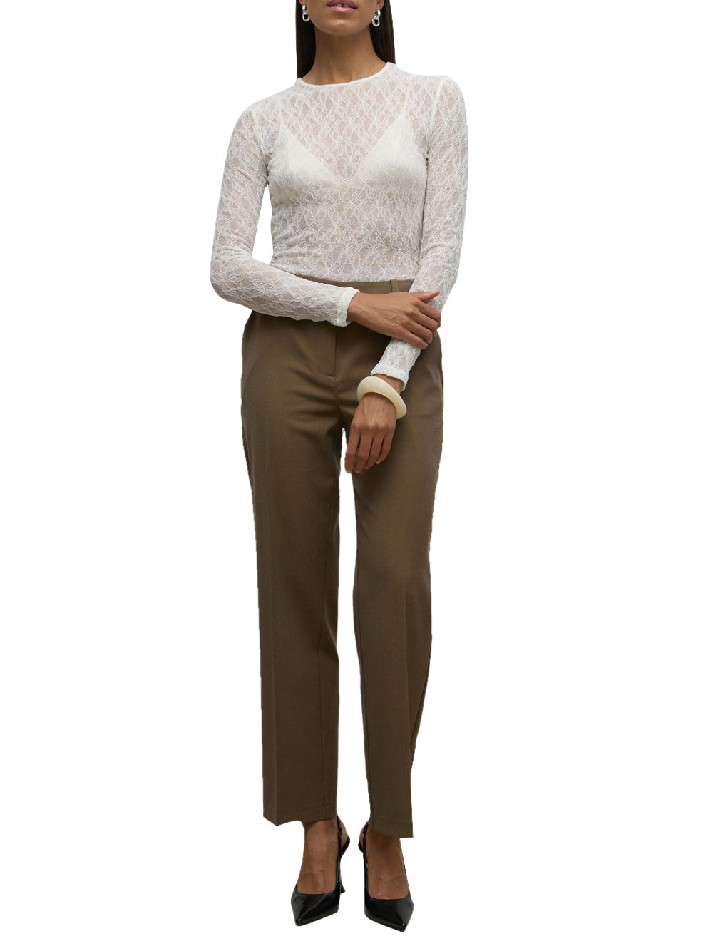 VERO MODA Top Donna - Bianco modello 10334538