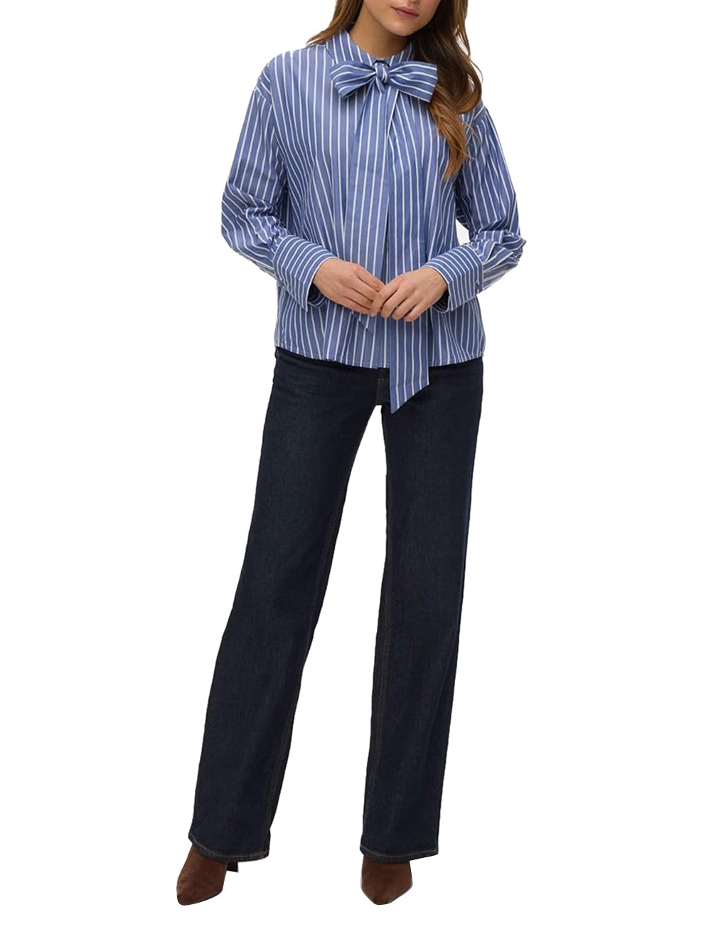 VERO MODA Camicia Donna - Blu modello 10342449