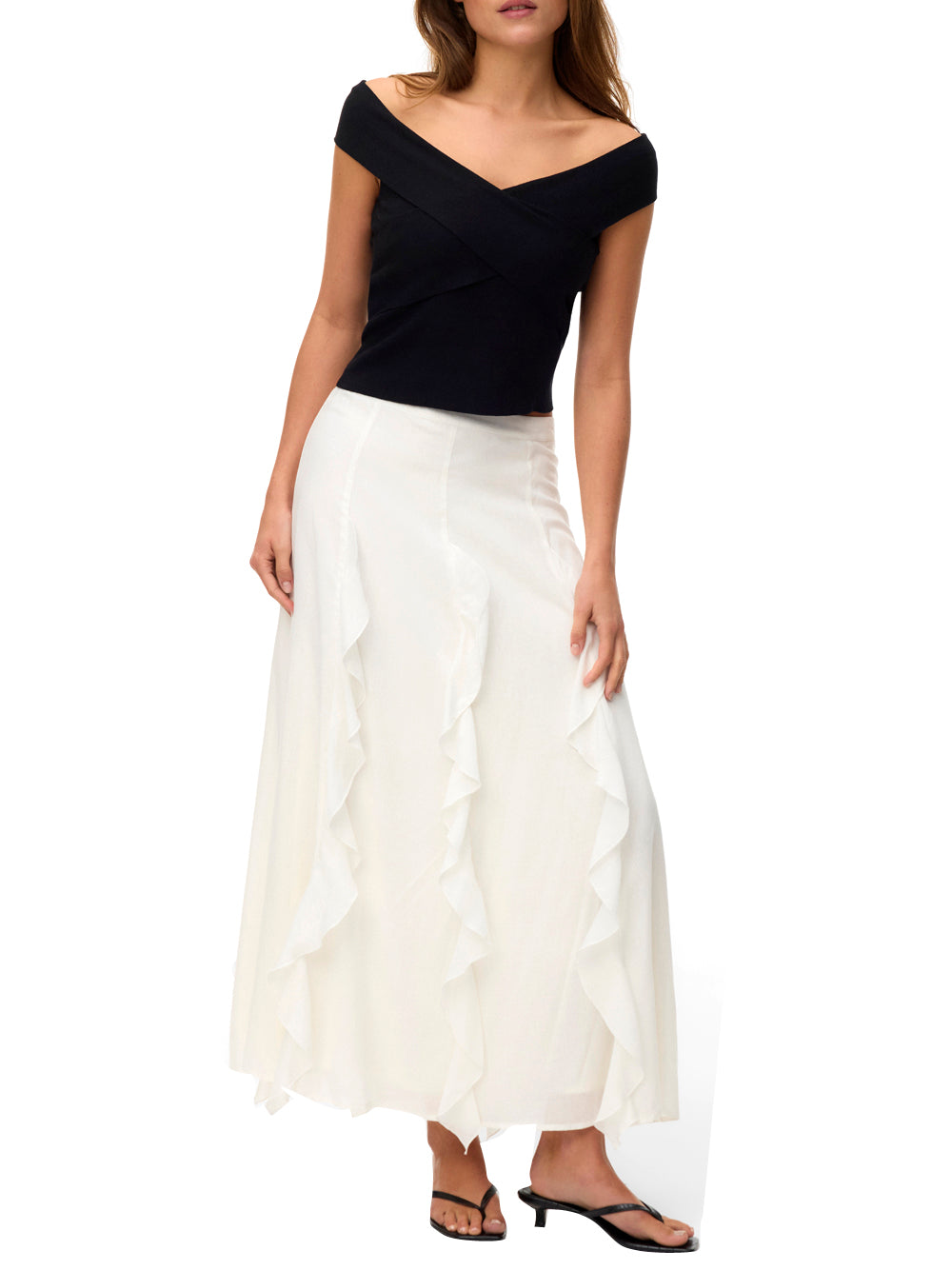 VERO MODA Top Donna - Nero modello 10344585