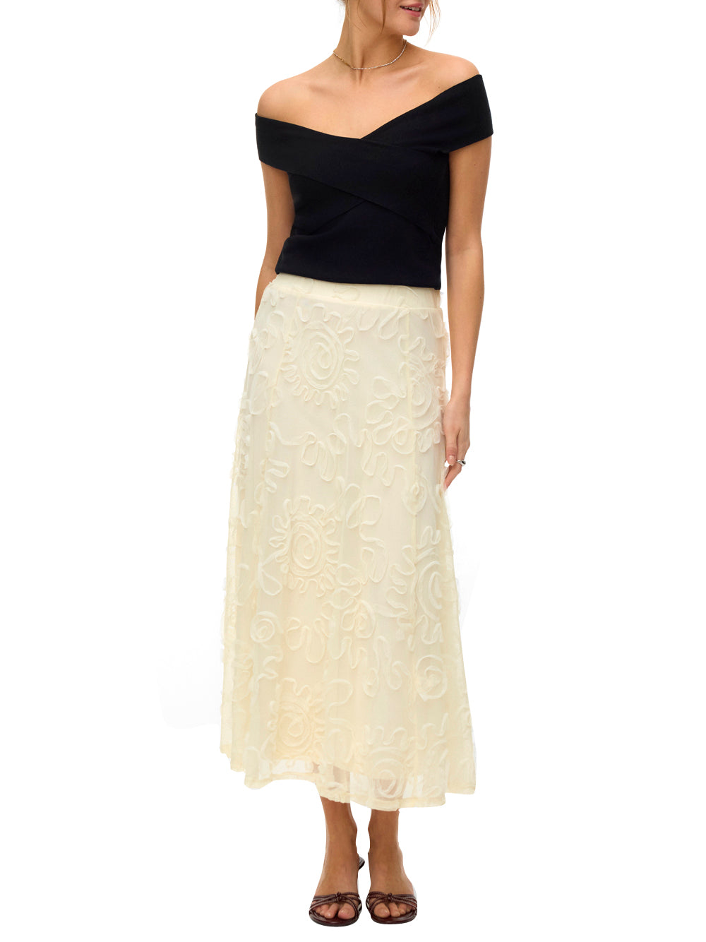 VERO MODA Top Donna - Nero modello 10344585