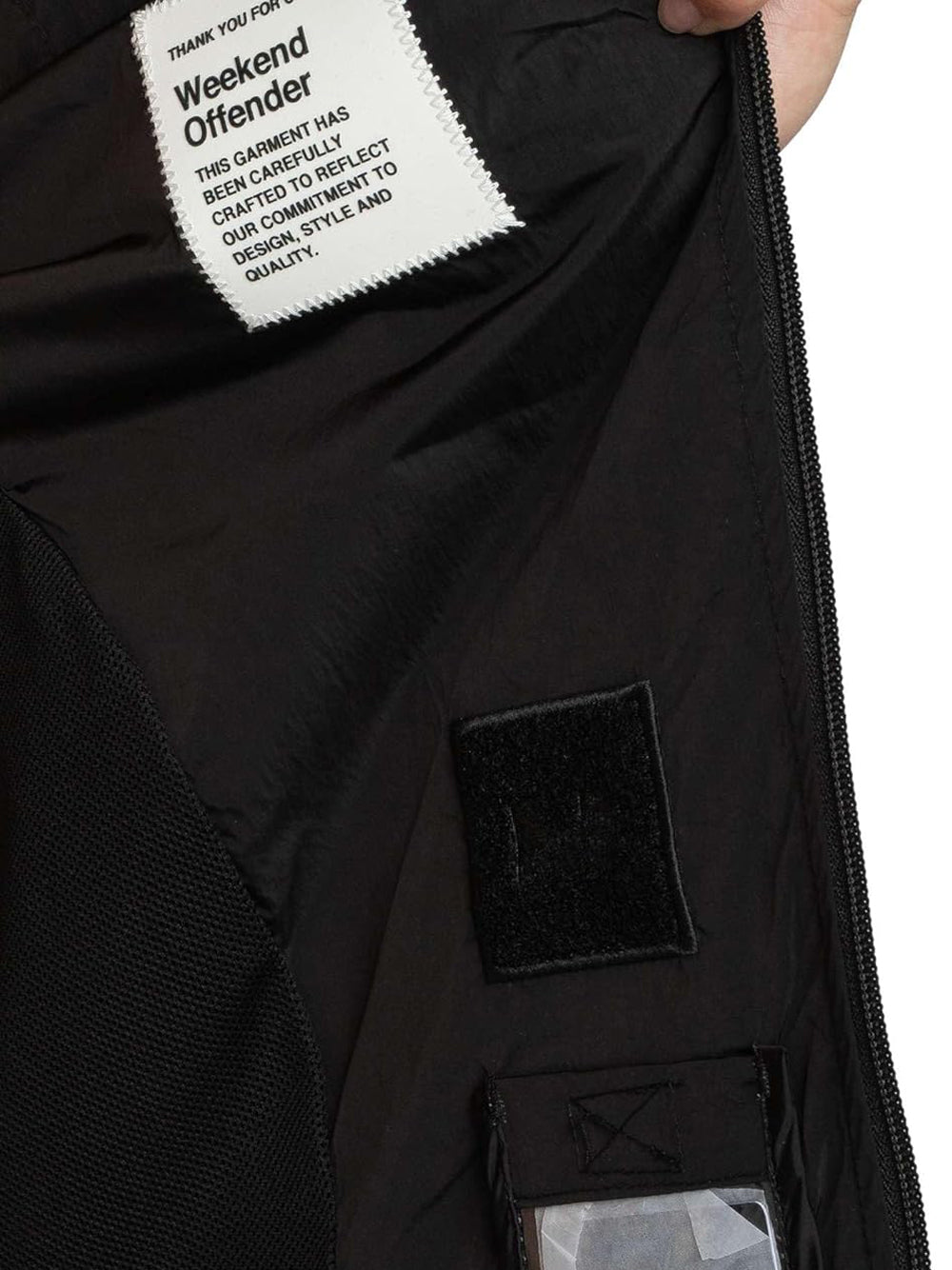 WEEKEND OFFENDER Giubbino Uomo - Nero modello JK1A01