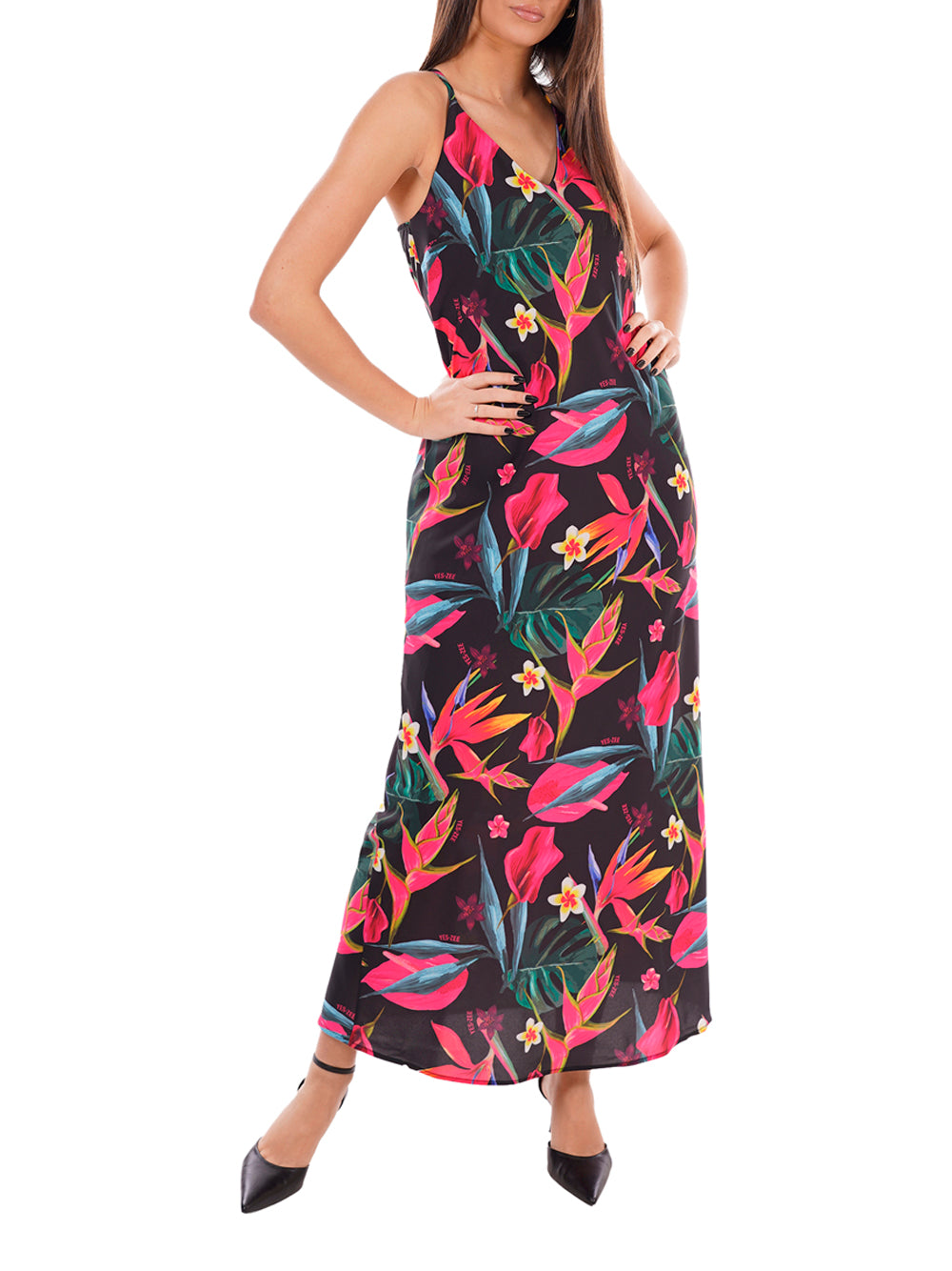 YES ZEE Abito Donna - Nero modello A466CL00