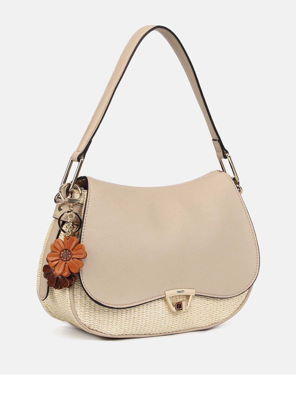YNOT Borsa a Spalla Donna - Bianco modello MAL002S6