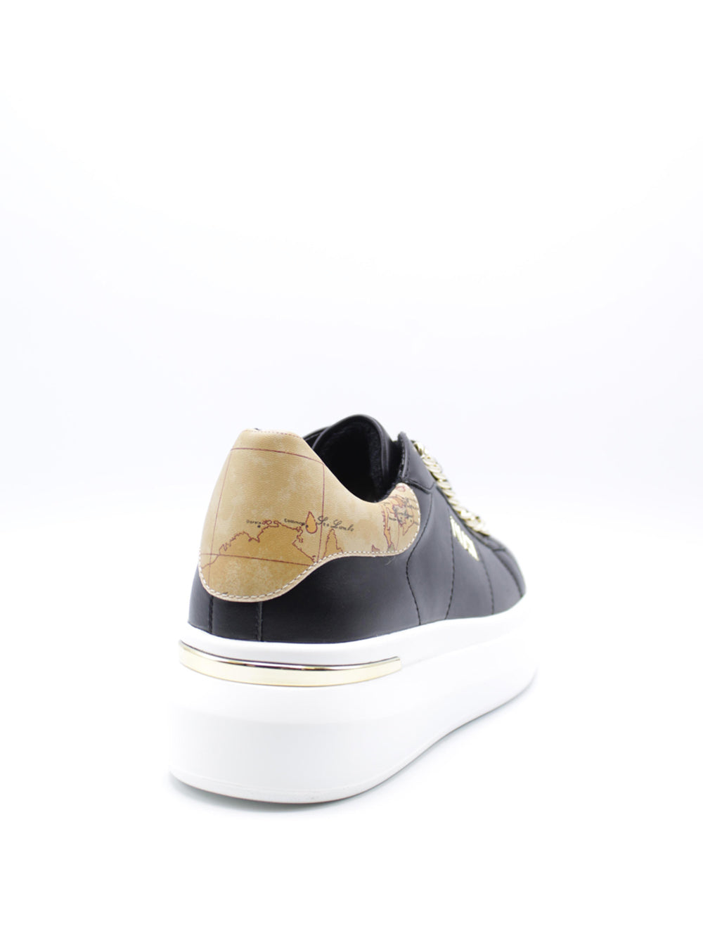 1^CLASSE Sneakers platform Donna - Nero modello 1009