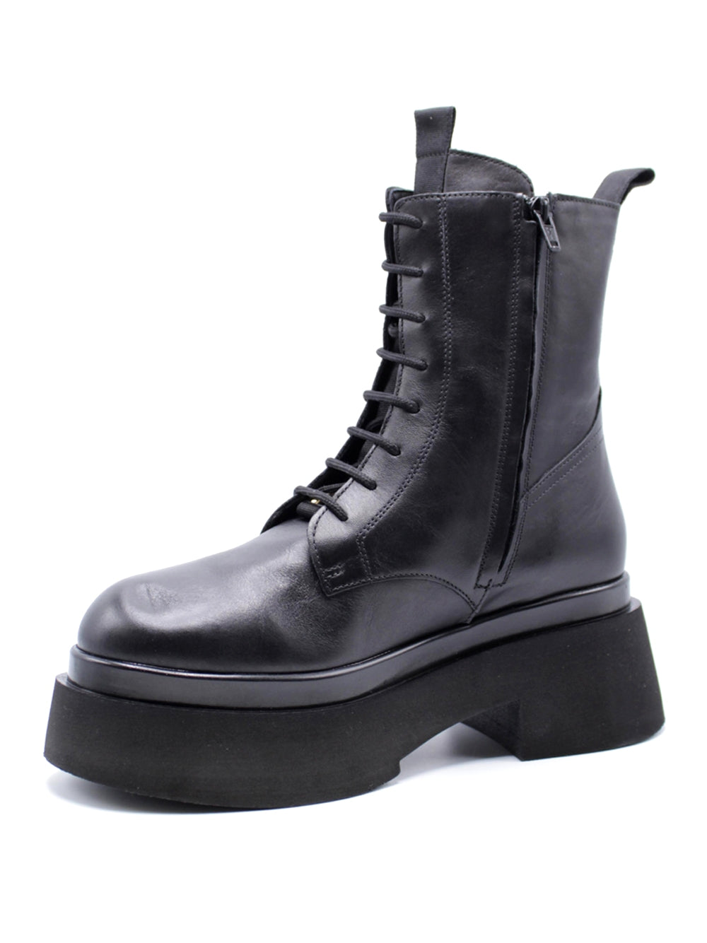 ALBANO Stivaletti platform Donna - Nero modello 2769