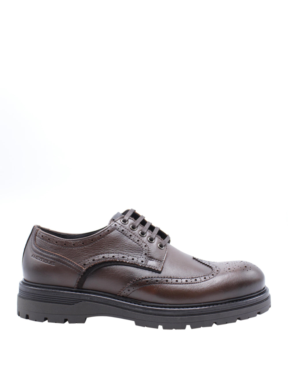 AMBITIOUS Scarpe Stringate duilio Uomo - Testa di moro modello 13699-7129AM