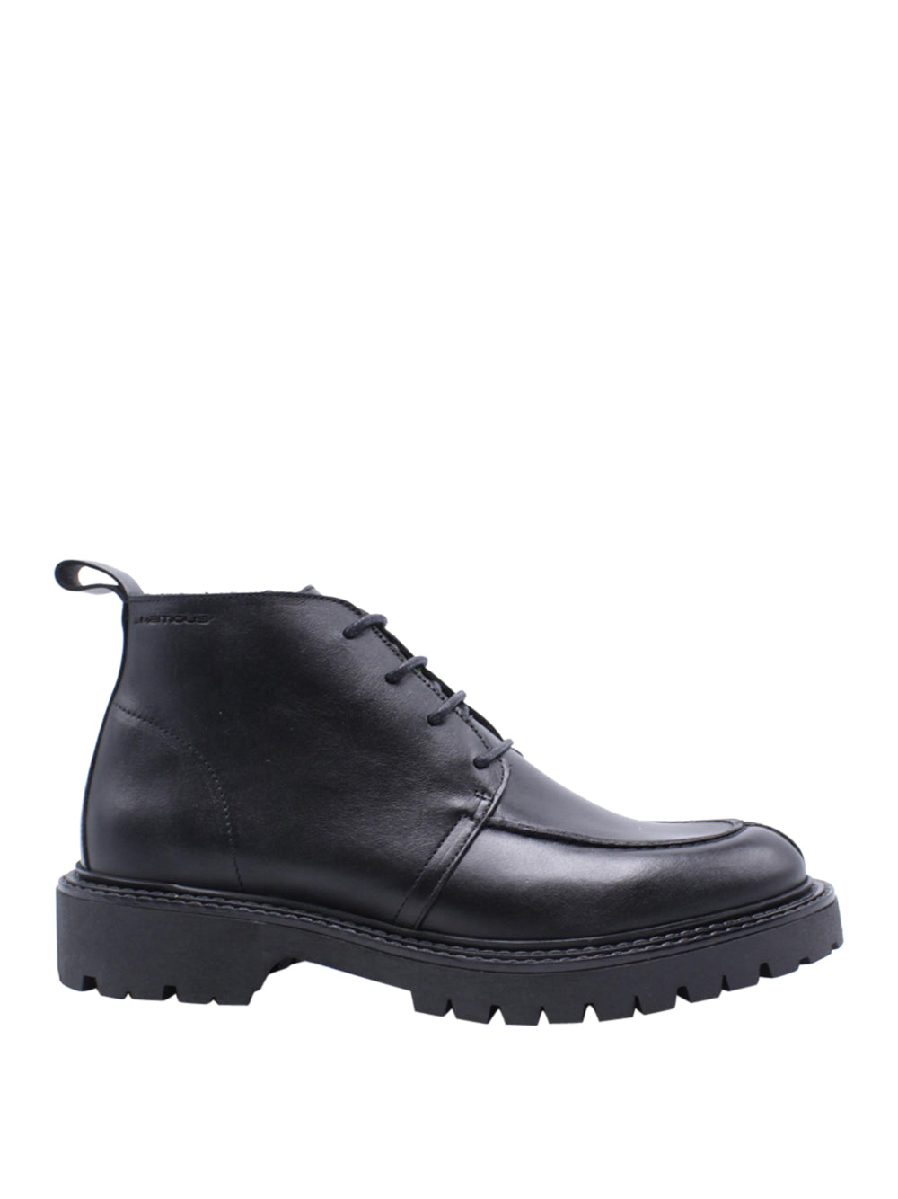 AMBITIOUS Stivaletti moc toe boots Uomo - Nero modello 13701-6583AM