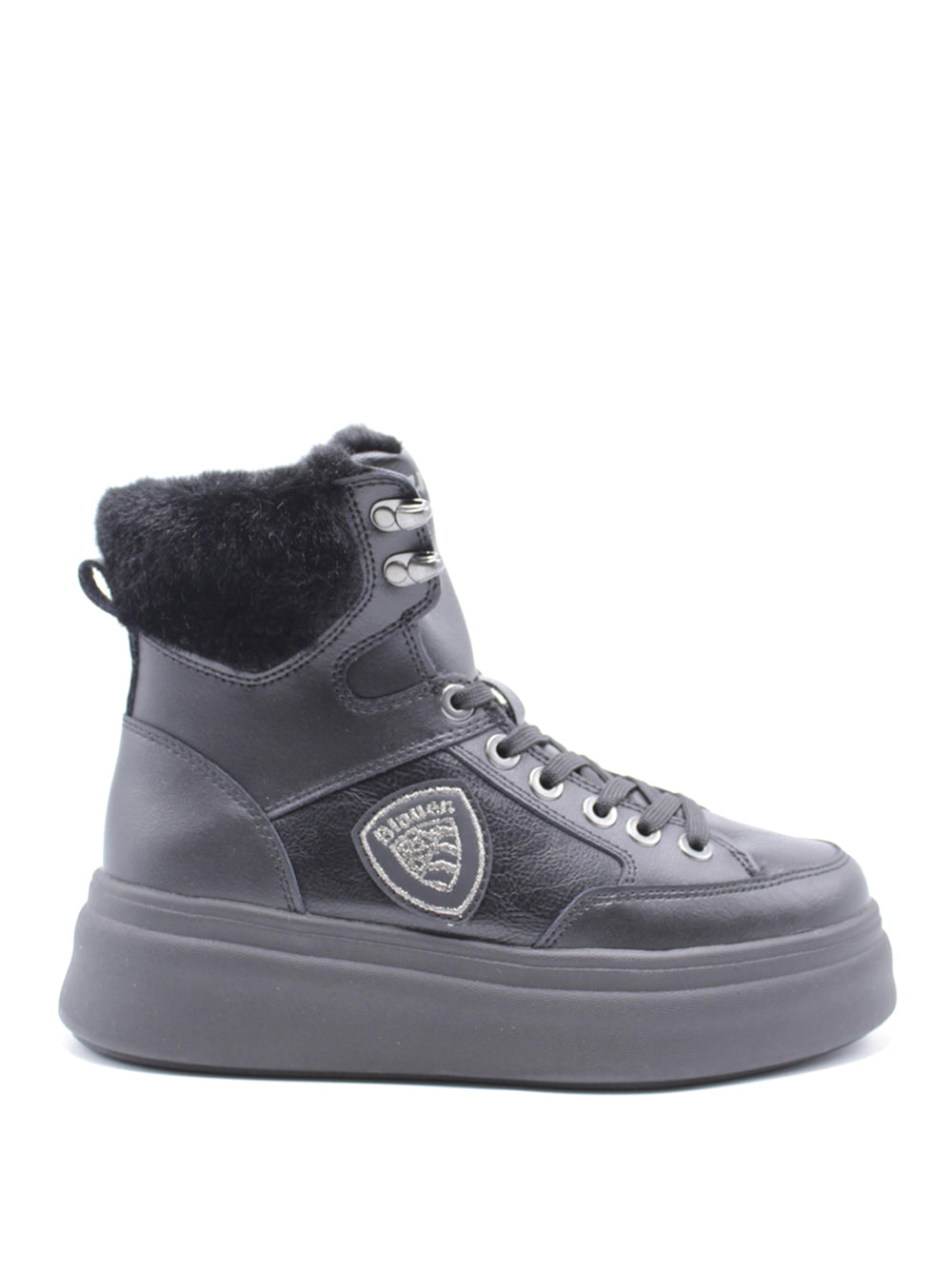 BLAUER Stivaletti platform Donna - Nero modello F4EMERY01/LEA