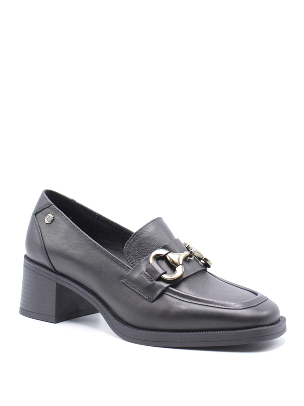 CARMELA Mocassini con tacco Donna - Nero modello 162001