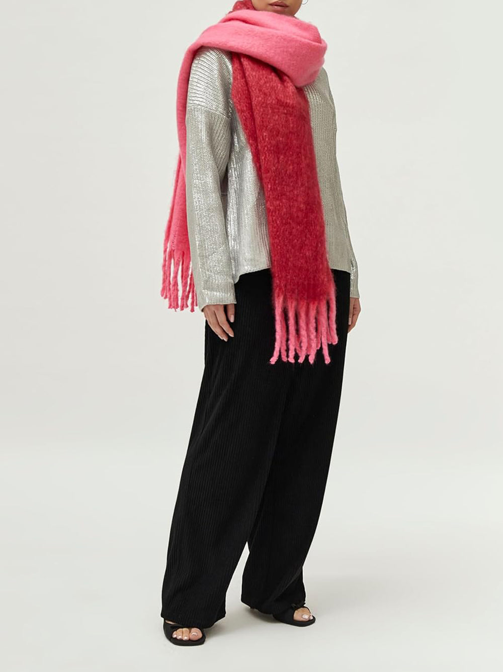 COMPAGNIA FANTASTICA Maglione Donna - Argento modello 44C10285