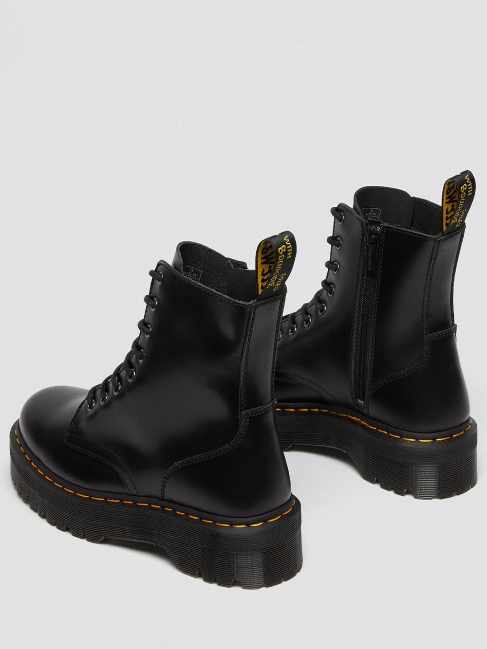 DR. MARTENS Stivaletti platform Donna - Nero modello JADON