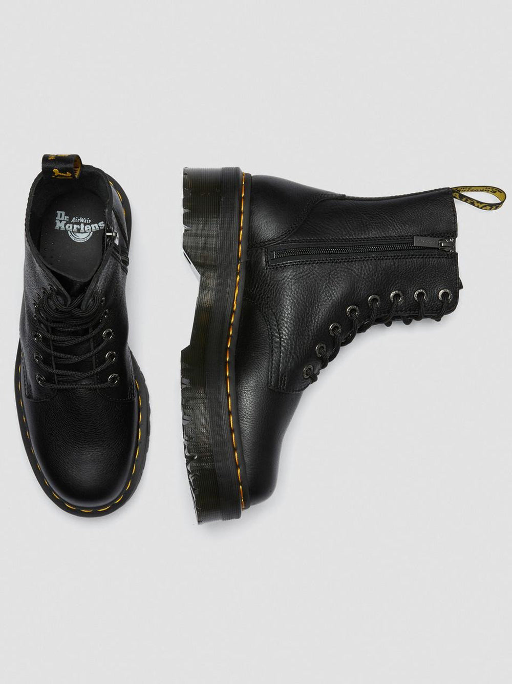 DR. MARTENS Stivaletti platform Donna - Nero modello JADONLII