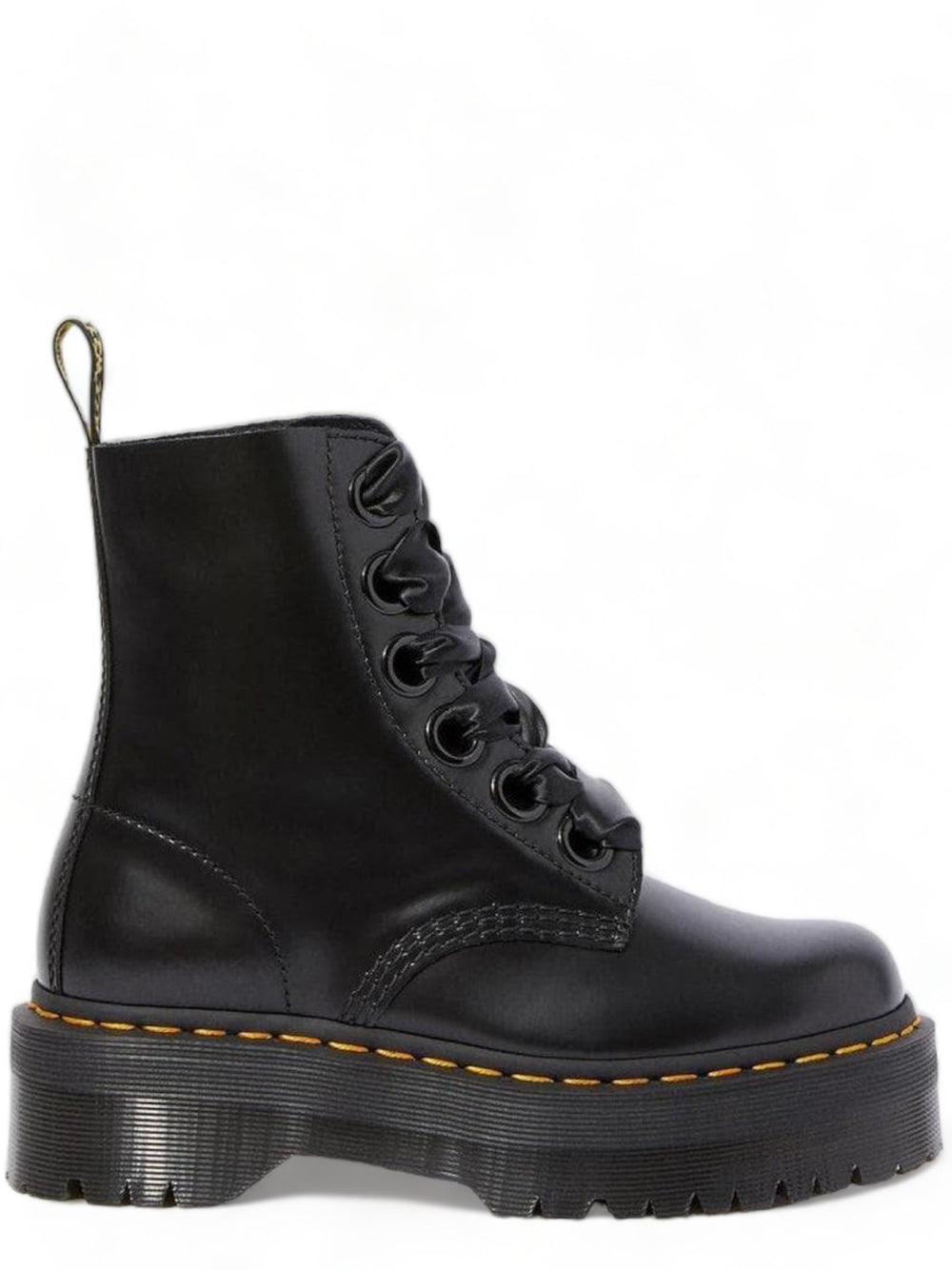 DR. MARTENS Stivaletti platform Donna - Nero modello MOLLY