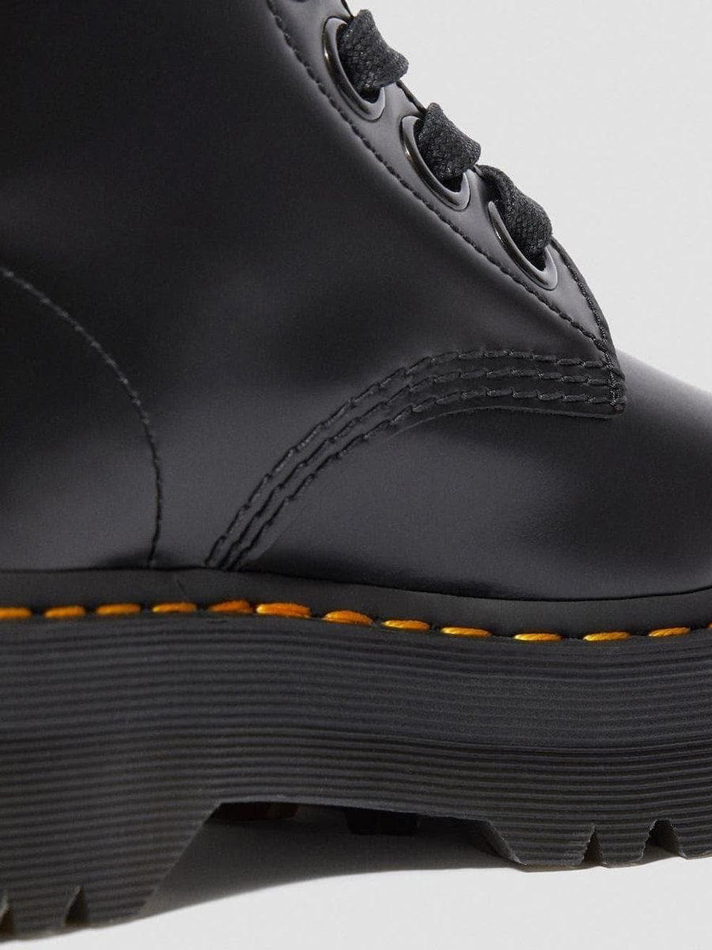 DR. MARTENS Stivaletti platform Donna - Nero modello MOLLY