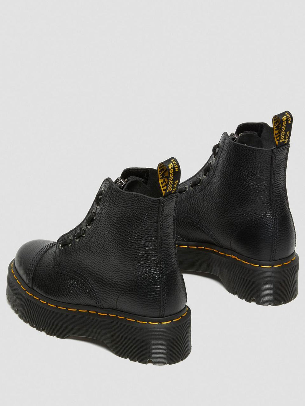 DR. MARTENS Stivaletti platform Donna - Nero modello SINCLAIR